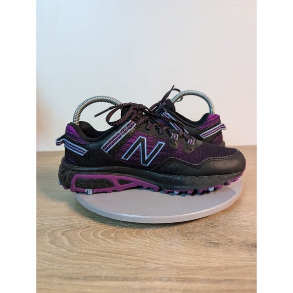 New Balance 410 V6 Trail Running Shoes Black Unisex Trainers | WT410CM6 Size 6.5 - Picture 8 of 9